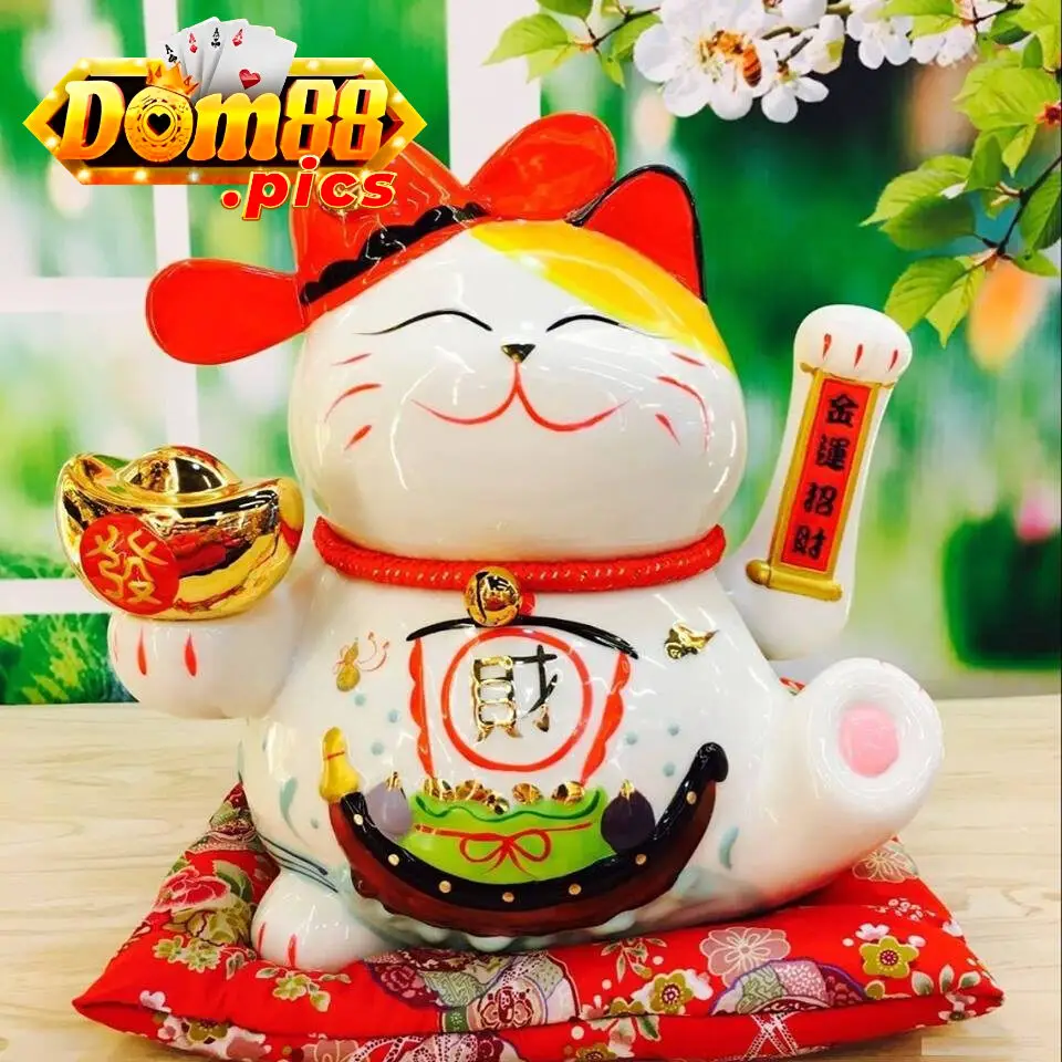Mèo Chiêu Tài dom88 – Biểu Tượng May Mắn Trong Thế Giới Giải Trí Số 3 Không chỉ mang ý nghĩa phong thủy truyền thống được ứng dụng trong thế giới số.
